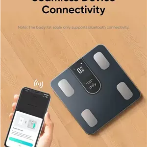 ترازو هوشمند ANKER مدل Eufy C20 T9130011 - مشکی (گارانتی 18ماهه حافظه طلایی ایستا)