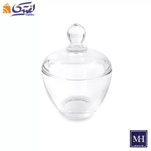 قندان شیشه ای ساده بیسیک کوچک 48 چین