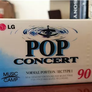 کاست خام ال جی LG POP CONCERT