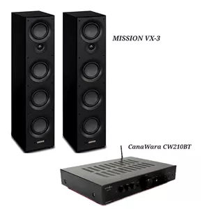 ست آمپلی فایر کاناوارا و استند میشن VX-3