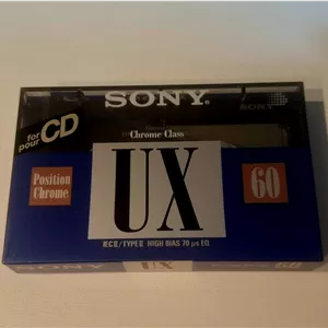 کاست خام کروم سونی SONY UX 60