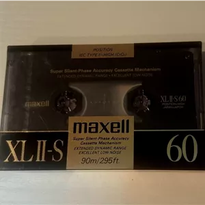 کاست خام کروم مکسل مبلی Maxell XLII S