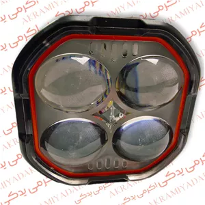 لیزر پلاک موتورسیکلت بسته 2 عددی کد 99628411