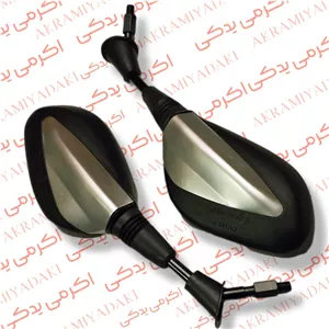 آینه گرد هوندا متین خودرو Mkz ساوینی فابریک پشت استیل کد 791222