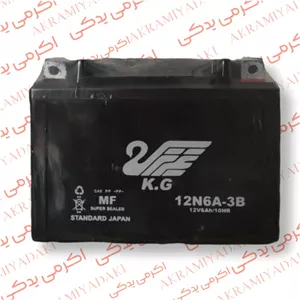 باتری موتورسیکلت رهرو فابریکی 3آمپر  کد 85421