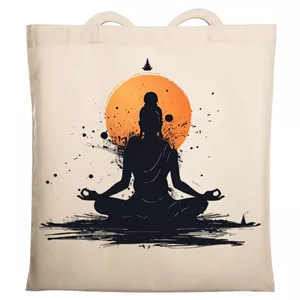 توت بگ کتان ضخیم شاپ هلسی YOGA یوگا