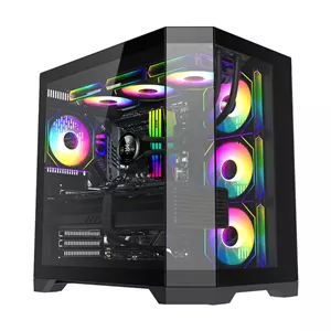 کیس گیمینگ گیم مکس GAMEMAX HYPE-A BK مشکی