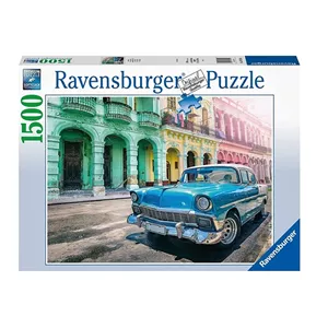 پازل 1500 تکه راونزبرگر مدل Car in Cuba