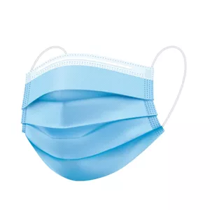 ماسک سه لایه 20 عددی آبی