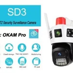 دوربین دو لنز سیم کارتی sd3