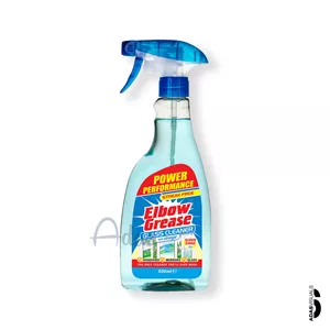 اسپری شیشه پاک کن حاوی سرکه Elbow Grease بریتانیا | پاک‌کننده شیشه و آینه 500 میل