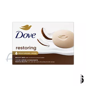 صابون کرمی داو آمریکا مدل Restoring | حاوی شیر نارگیل و گلبرگ یاس