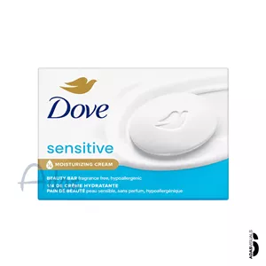 صابون کرمی داو آمریکا مدل Sensitive | فاقد عطر، سولفات و پارابن مخصوص پوست حساس