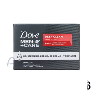 صابون کرمی مردانه داو آمریکا مدل Deep Clean | حاوی دانه‌های پاک‌کننده مناسب صورت و بدن