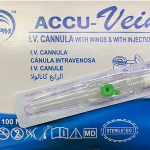 آنژیوکت سبز (سایز 18) اکیووین ACCU Vein