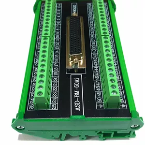ترمینال برد CN1 سروو موتور دلتا 50 پین ASD-BM-50AI تیپ اسکازیA2 با کابل نیم متری
