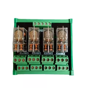 رله برد 4 کاناله دوکنتاکت ۱۶ امپر 24 ولت امرون omron