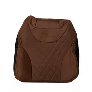 روکش صندلی چرم تیگو 8 پرو رنگ جلو مارون پشت مشکی