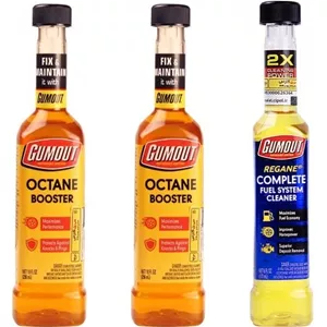اکتان بنزین و شوینده مدار سوخت کامل گام اوت GUMOUT مجموعه 3 عددی