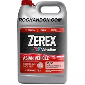 کولانت ضدیخ قرمز والوالین Zerex Asian Vehicle 3.78 liter