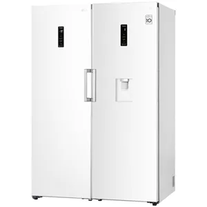یخچال و فریزر دوقلو ال جی رنگ سفید مدل F411-B414