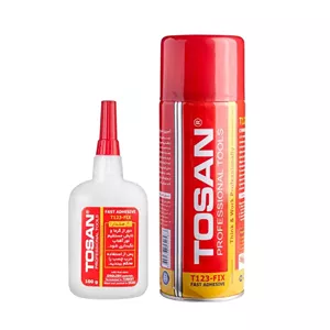 چسب 123 توسن مدل T123-FIX حجم 400 میلی لیتر