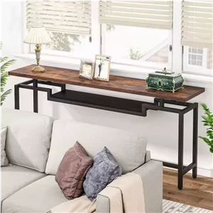 میز کنسول چوب فلز مدل دیلا