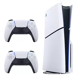 کنسول بازی سونی مدل PlayStation 5 Slim ظرفیت 1 ترابایت ریجن CFI-2116 اروپا به همراه دسته اضافی