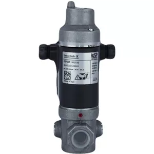 شیر برقی گاز KSP تدریجی مشعل 1/2 اینچ طرح کروم شرودر