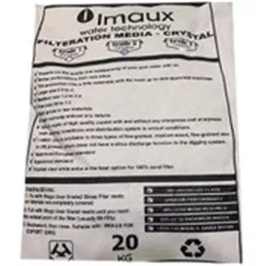 سیلیس کریستالی ممتاز سفید 20 کیلوگرمی فیلتر شنی آیمکس Imaux