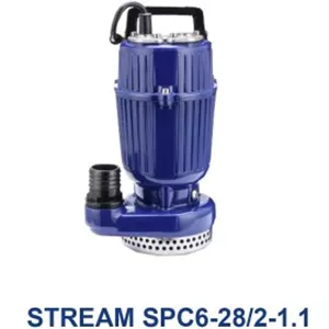 کفکش وارداتی استریم ۲۸ متری ۲ اینچ بدون فلوتر خروجی بغل تک فاز مدل SPC6-28/2-1.1