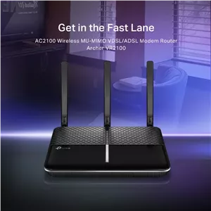 مودم روتر VDSL/ADSL بی سیم AC2100 تی پی لینک مدل Archer VR2100
