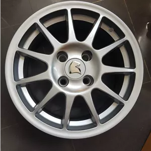 رینگ فابریک سایز۱۵ (۱۰۸×۴) نقره‌ای (۱۱پره) اروند