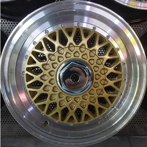 رینگ اسپرت سایز ۱۳×۶ (۱۱۴×۴) طلایی BBS پرایدی
