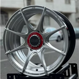 رینگ اسپرت سایز ۱۵×۷ (۱۰۸×۴) نقره‌ای OZ Formula