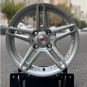 رینگ اسپرت سایز ۱۴×۷ (۱۰۸×۴) ۰۵۲ نقره‌ای طرح بنز