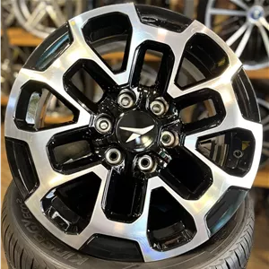 رینگ فابریک سایز ۱۸ (۱۳۹×۶) جک T9 رخ مشکی