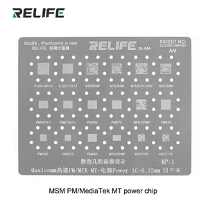 قیمت و خرید شابلون آی سی RELIFE RL-044 MP1 Qualcomm PM/MTK BGA stencil/0.12MM