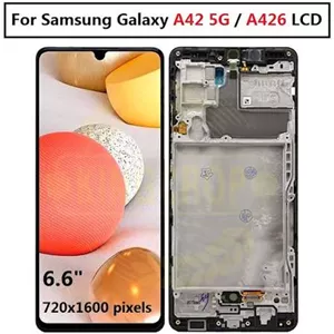 قیمت و خرید تاچ ال سی دی اصلی شرکتی سامسونگ LCD SAM A42 (A426) ORIGINAL BLACK