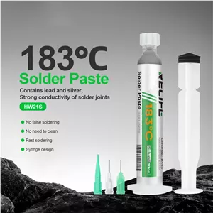 قیمت و خرید خمیر قلع سرنگی RELIFE HW21S 183°C