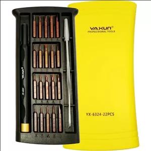 قیمت و خرید ست پیچ گوشتی 22 عددی YAXUN YX-6324B
