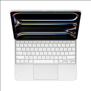 مجیک کیبورد آیپد پرو 13 اینچ M4 اپل مدل Magic Keyboard-سفید