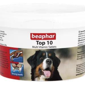 مولتی ویتامین سگ تاپ تن بیفار | 180 عددی