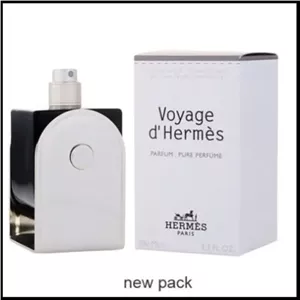 خرید عطر وویاژ هرمس 20 میل لوزی سوئیس | Hermes Voyage d'Hermès اصل با رایحه چوبی ادویه‌ای