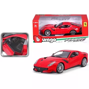ماکت ماشین فلزی فراری F12TDF Burago مقیاس 1:24 برند burago