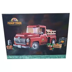 لگو ساختنی تکنیک پیکاپ کشاورزی آفرود 1677 قطعه آیتم 10092 Technic model – Farmer’s Off-road Pickup Truck