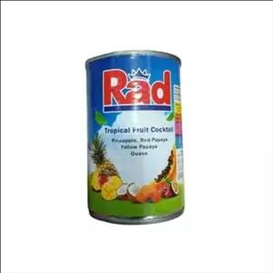 کمپوت کوکتل میوه های استوایی راد Rad وزن 565 گرم