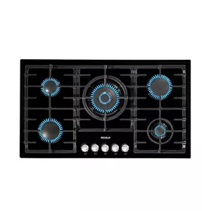 گاز صفحه ای نیک کالا مدلGGH 301 شیشه مشکی