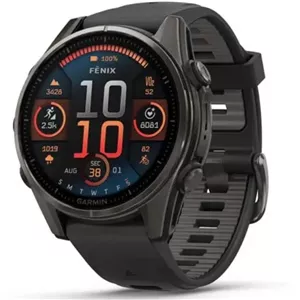 ساعت گارمین Fenix 8 -43 mm amoled sapphire Carbon grey