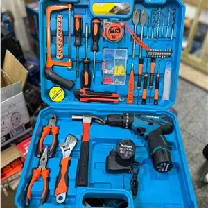 کیت دریل شارژی ۲۴ ولت طرح ماکیتا با لوازم مدل KIT-24V